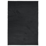 Vidaxl vloerkleed oviedo laagpolig 120x170 cm zwart