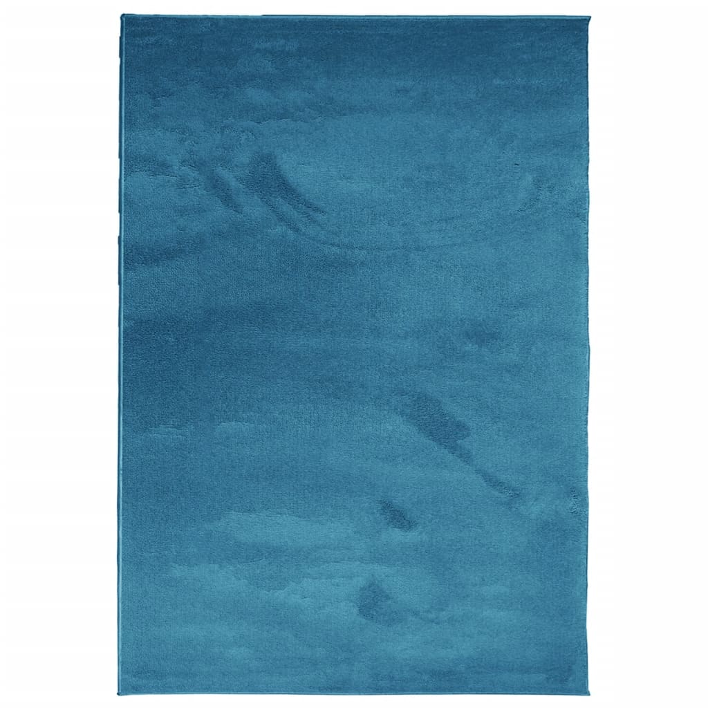 Vidaxl vloerkleed oviedo laagpolig 200x280 cm turquoise