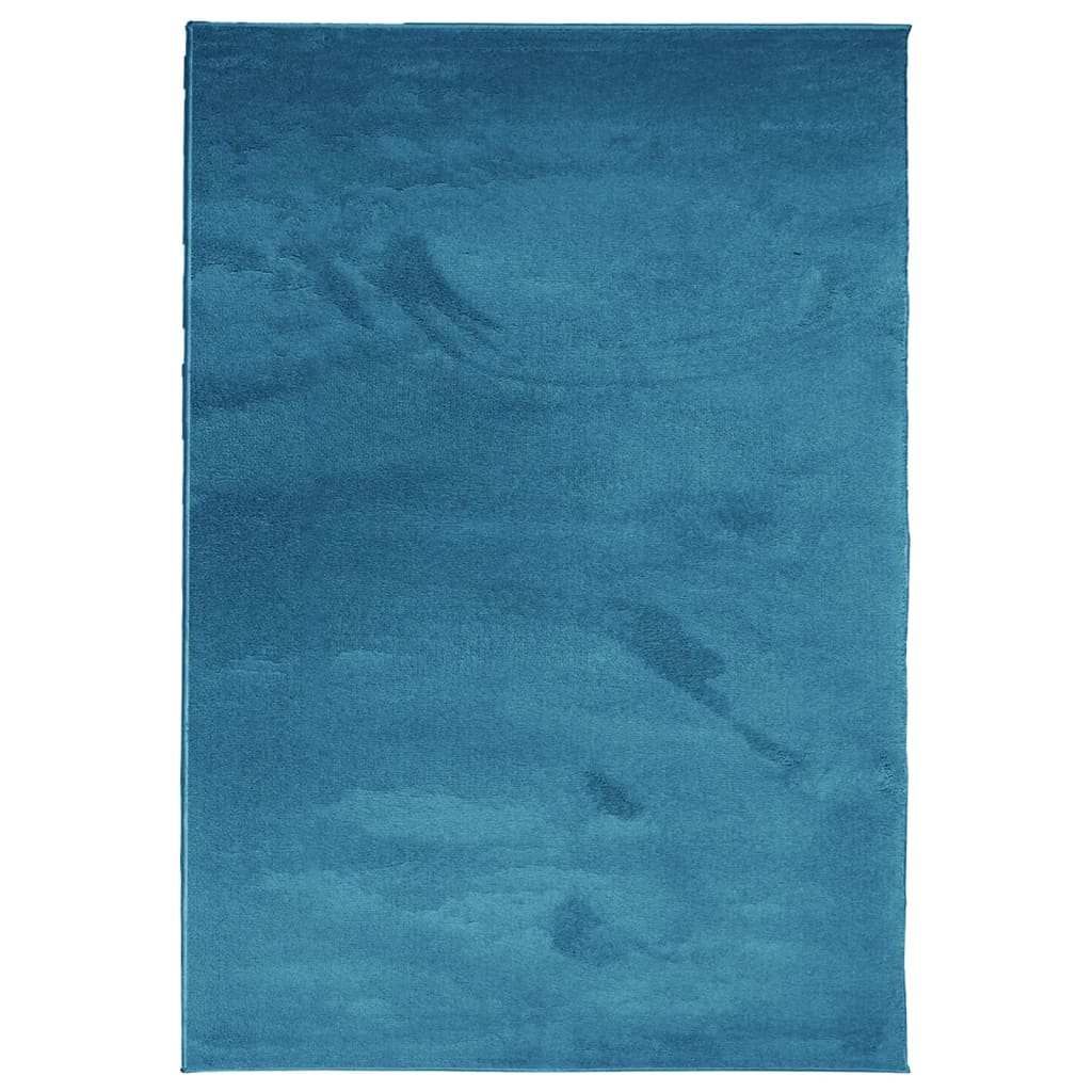 VidaXL Vloerkleed OVIEDO laagpolig 300x400 cm turquoise