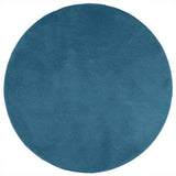 Vidaxl vloerkleed oviedo laagpolig ø 160 cm turquoise
