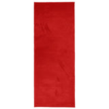 Vidaxl vloerkleed oviedo laagpolig 80x200 cm rood