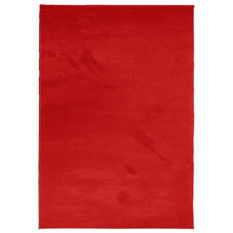 VidaXL Vloerkleed OVIEDO laagpolig 120x170 cm rood