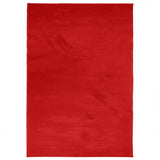 Vidaxl vloerkleed oviedo laagpolig 140x200 cm rood