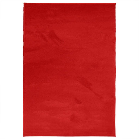 VidaXL Vloerkleed OVIEDO laagpolig 160x230 cm rood