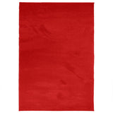Vidaxl vloerkleed oviedo laagpolig 160x230 cm rood