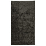 Vidaxl vloerkleed istan hoogpolig glanzend 80x150 cm antracietkleurig