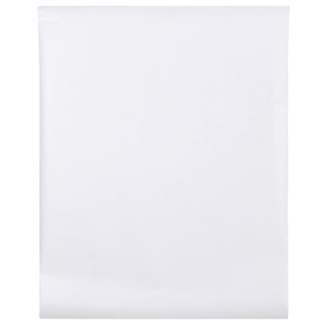 Vidaxl raamfolie mat 45x500 cm pvc wit