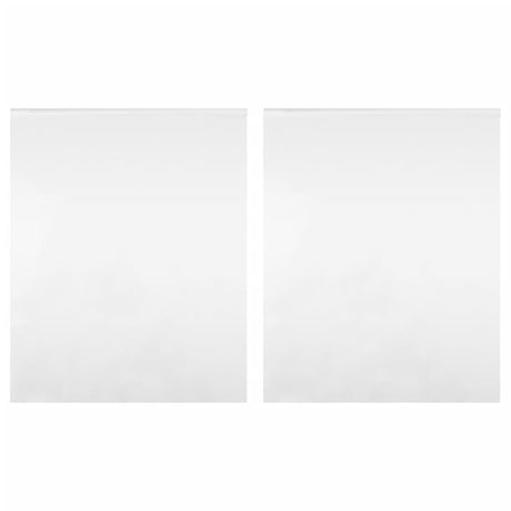 Vidaxl spiegelfolies 2 stuks zelfklevend 45x150 cm pet