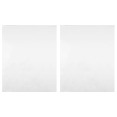 Vidaxl spiegelfolies 2 stuks zelfklevend 60x100 cm pet