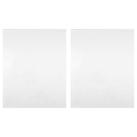 Vidaxl spiegelfolies 2 stuks zelfklevend 60x200 cm pet