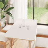 Vidaxl meubelsticker zelfklevend mat wit 90x500 cm pvc