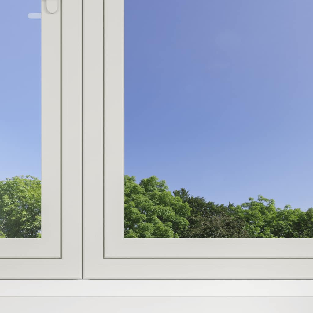 Vidaxl zonnefolies 5 st statisch reflecterend pvc zilverkleurig
