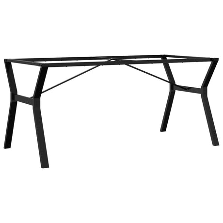 Vidaxl eettafelpoten y-frame 160x80x73 cm staal