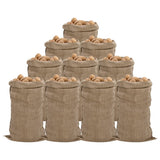 Vidaxl jutezakken 10 stuks 65x135 cm 100% jute 340 g m²