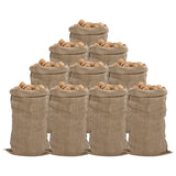 Vidaxl jutezakken 10 stuks 340 g m² 65x135 cm 100% jute