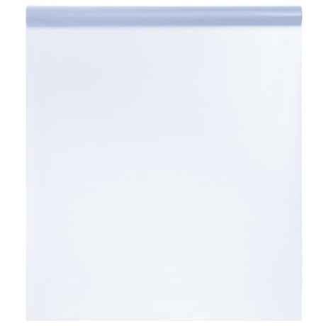 Vidaxl raamfolie statisch mat grijs 60 x 500 cm pvc