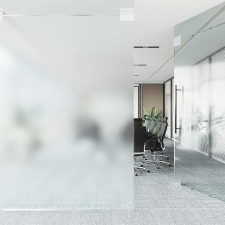 Vidaxl raamfolie statisch mat grijs 60 x 500 cm pvc