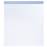 Vidaxl raamfolie statisch mat grijs 60 x 2000 cm pvc