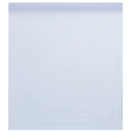 Vidaxl raamfolie statisch mat wit 45x500 cm pvc