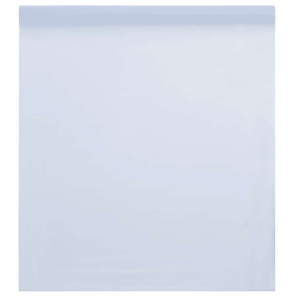 Vidaxl raamfolie statisch mat wit 45x500 cm pvc