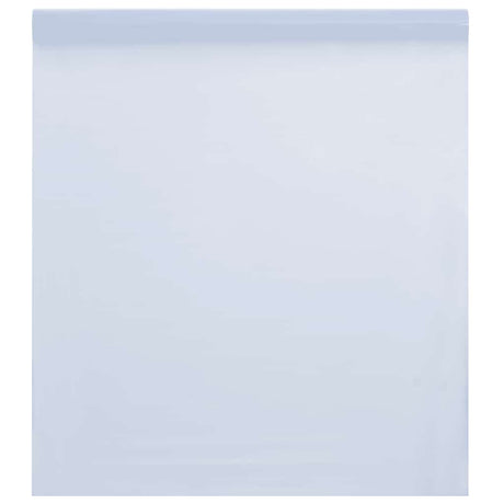 Vidaxl raamfolie statisch mat wit 45x500 cm pvc