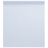 Vidaxl raamfolie statisch mat wit 45x2000 cm pvc