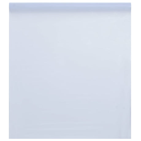 Vidaxl raamfolie statisch mat wit 60x2000 cm pvc