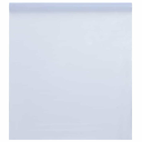 Vidaxl raamfolie statisch mat wit 60x2000 cm pvc