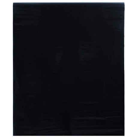 Vidaxl raamfolie statisch matzwart 90 x 2000 cm pvc