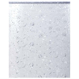 Vidaxl raamfolie bloemenpatroon mat 90x500 cm pvc