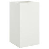 Vidaxl plantenbak 42x38x75 cm staal wit