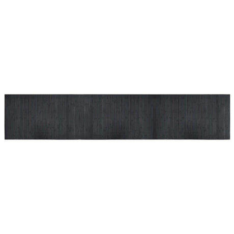 Vidaxl vloerkleed rechthoekig 60x300 cm bamboe grijs