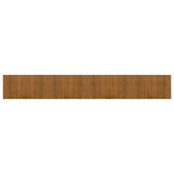 Vidaxl vloerkleed rechthoekig 60x400 cm bamboe bruin