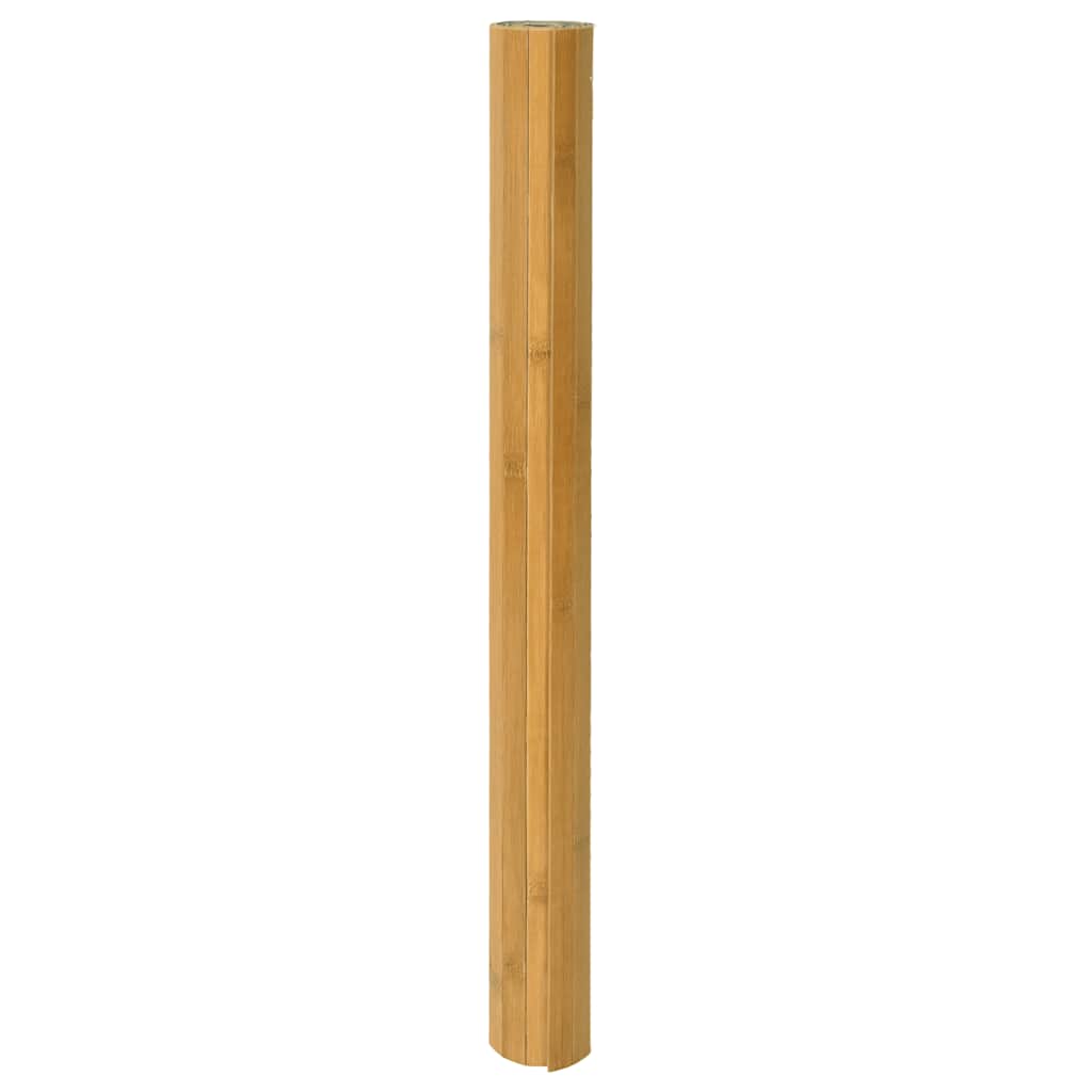 Vidaxl vloerkleed rechthoekig 60x500 cm bamboe naturel