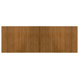 Vidaxl vloerkleed rechthoekig 70x200 cm bamboe bruin