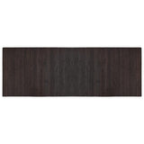 Vidaxl vloerkleed rechthoekig 70x200 cm bamboe donkerbruin