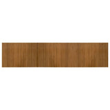 Vidaxl vloerkleed rechthoekig 70x300 cm bamboe bruin