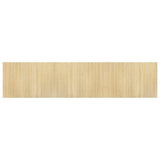 Vidaxl vloerkleed rechthoekig 70x300 cm bamboe lichtnaturel