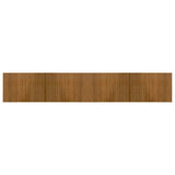 Vidaxl vloerkleed rechthoekig 70x400 cm bamboe bruin