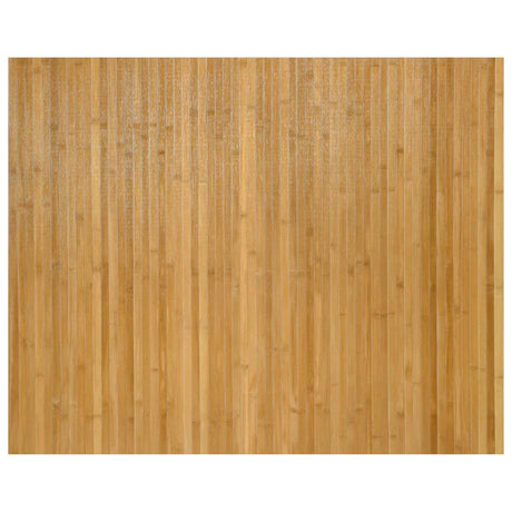 Vidaxl vloerkleed rechthoekig 80x100 cm bamboe naturel