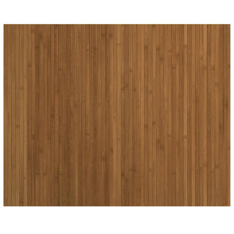Vidaxl vloerkleed rechthoekig 80x100 cm bamboe bruin