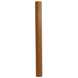 Vidaxl vloerkleed rechthoekig 80x100 cm bamboe bruin