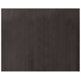 Vidaxl vloerkleed rechthoekig 80x100 cm bamboe donkerbruin