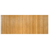 Vidaxl vloerkleed rechthoekig 80x200 cm bamboe naturel