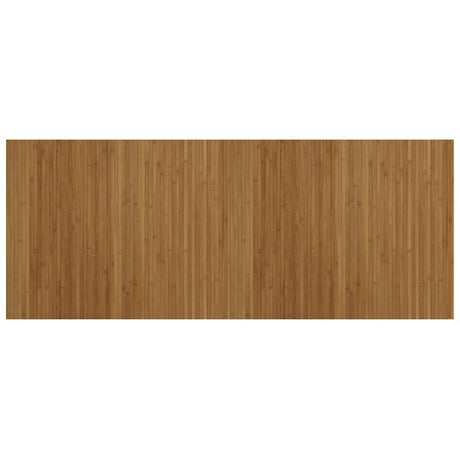 Vidaxl vloerkleed rechthoekig 80x200 cm bamboe bruin