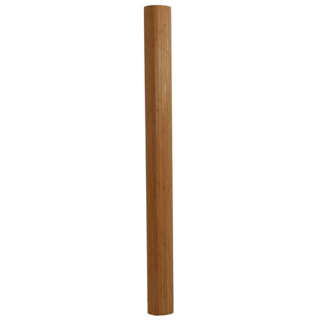 Vidaxl vloerkleed rechthoekig 80x200 cm bamboe bruin