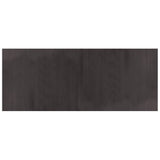 Vidaxl vloerkleed rechthoekig 80x200 cm bamboe donkerbruin