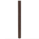Vidaxl vloerkleed rechthoekig 80x200 cm bamboe donkerbruin