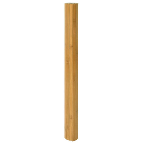 Vidaxl vloerkleed rechthoekig 80x300 cm bamboe naturel