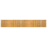 Vidaxl vloerkleed rechthoekig 80x500 cm bamboe naturel